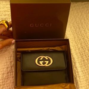 COPY - Gucci Collectors Brit Wallet NEW IN BOX Black SOLD OUT